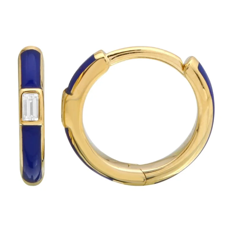 personalized couple’s bracelet engraved 14k Yellow Gold Classic Blue Enamel & Diamond Huggie Earrings personalized couple’s bracelet engraved 14k Yellow Gold Classic Blue Enamel & Diamond Huggie Earrings