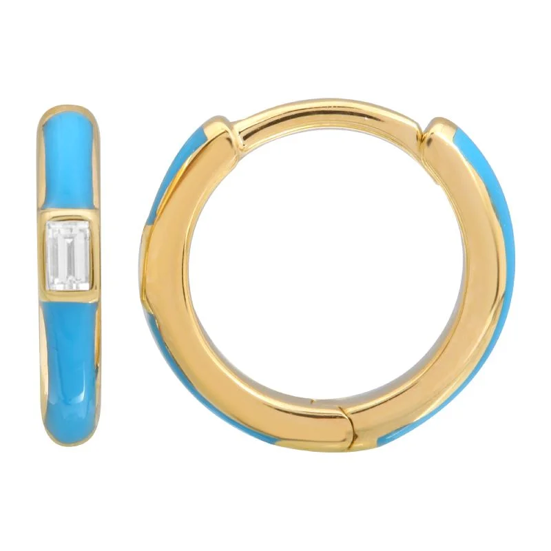 moonstone engagement ring boho 14k Yellow Gold Classic Turquoise Enamel & Diamond Huggie Earrings moonstone engagement ring boho 14k Yellow Gold Classic Turquoise Enamel & Diamond Huggie Earrings