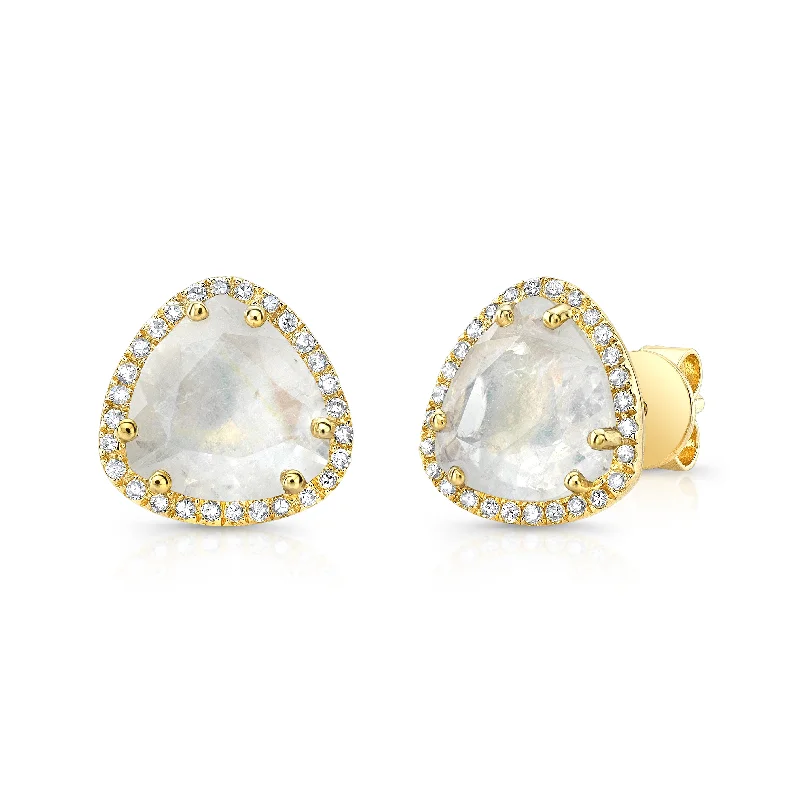 simple sapphire wedding band 14K Yellow Gold Diamond + Moonstone Trillion Stud Earrings simple sapphire wedding band 14K Yellow Gold Diamond + Moonstone Trillion Stud Earrings