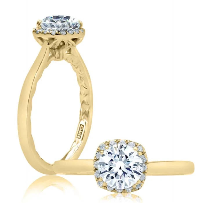 celestial sunburst necklace gold A. Jaffe Cushion Halo Diamond Engagement Ring Semi-Mounting in 14K Yellow Gold celestial sunburst necklace gold A. Jaffe Cushion Halo Diamond Engagement Ring Semi-Mounting in 14K Yellow Gold