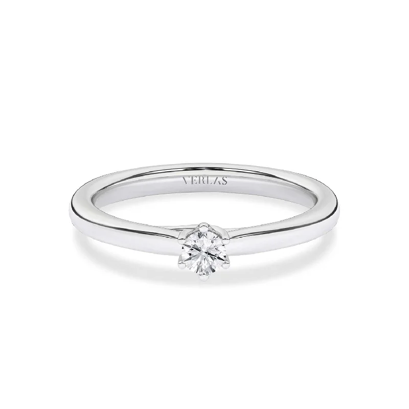 celestial orbit ring set 6-Pronged Round Ring