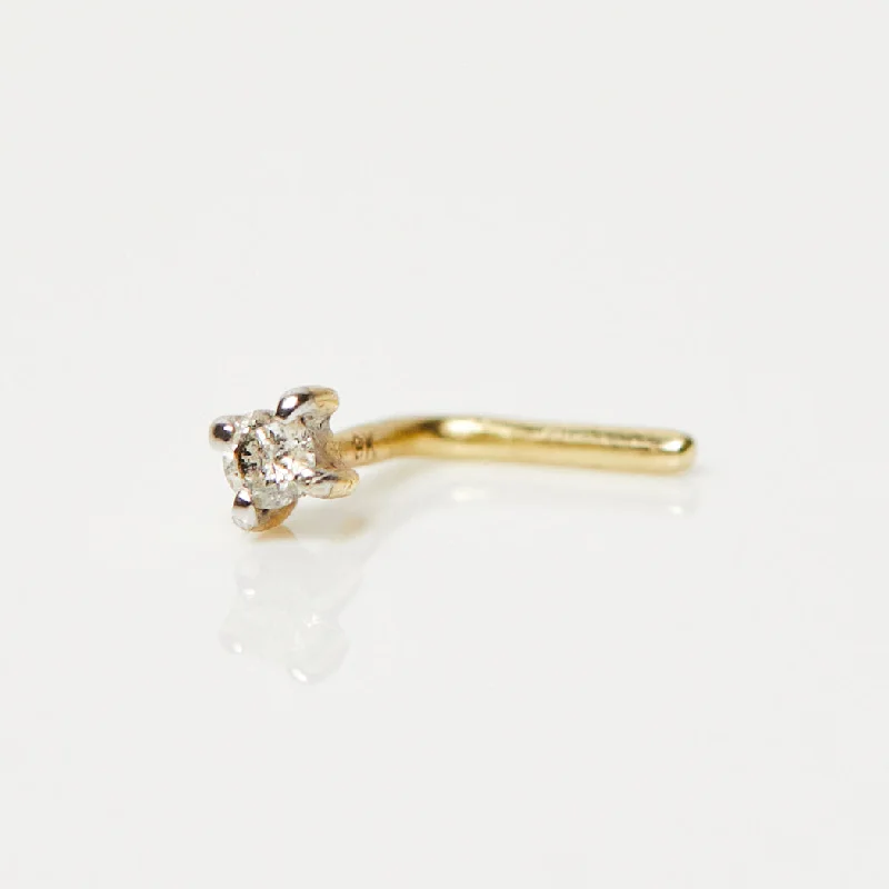 unique diamond stud earrings Anita Rani Shakti Diamond Nose Stud