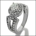 delicate chain necklace gold Anniversary 0.65 Round Stone Pave Halo Cubic Zirconia Cz Ring