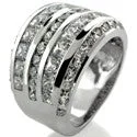 silver wave ring dainty Anniversary Channel Round Princess Rows Cubic Zirconia Cz Ring silver wave ring dainty Anniversary Channel Round Princess Rows Cubic Zirconia Cz Ring