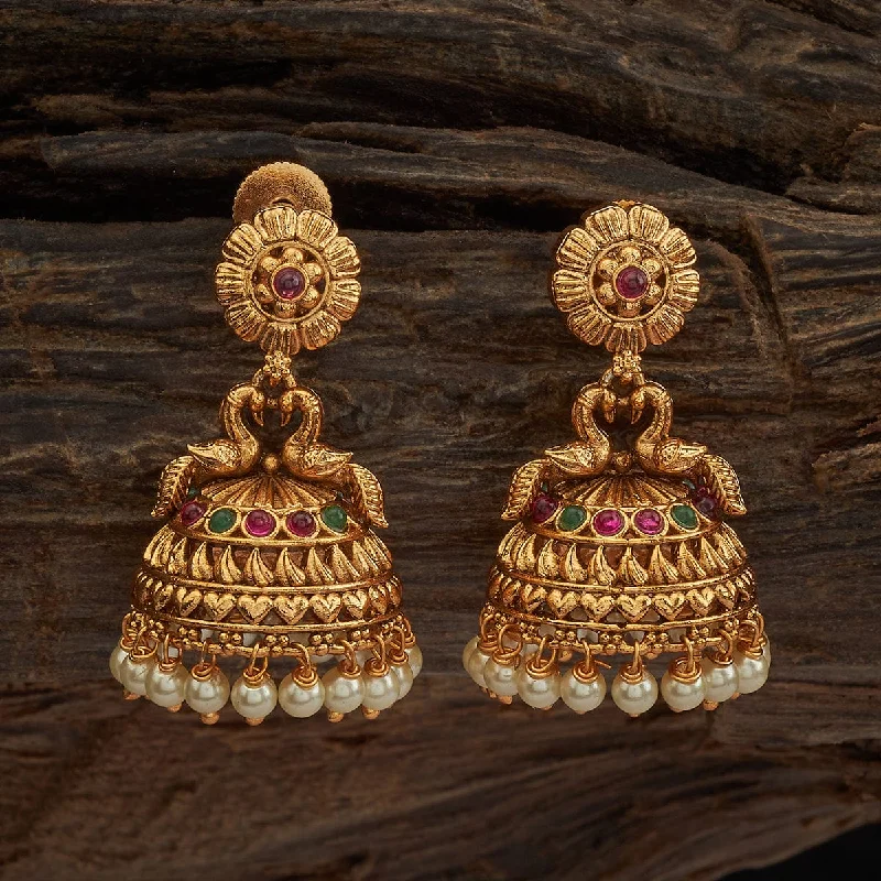 handcrafted gemstone drop earrings Antique Earring 172316