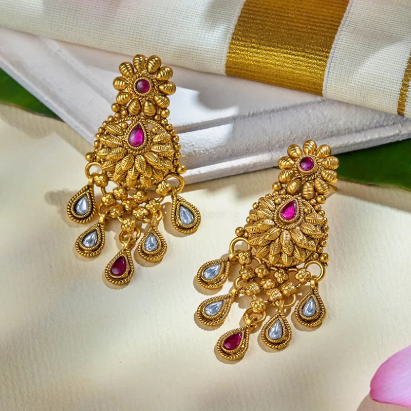 freshwater pearl drop earrings Antique Earring 172451