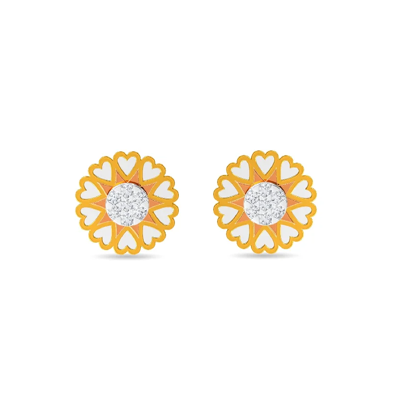 unique moon phase ring Bronte Earring