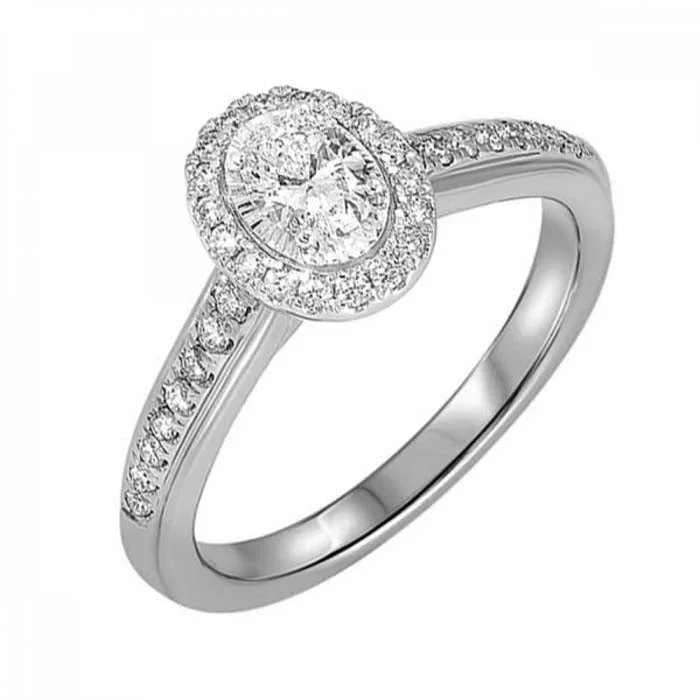 unique moon phase ring Mountz Collection 1/2CTW Oval Halo Engagement Ring in 14K White Gold unique moon phase ring Mountz Collection 1/2CTW Oval Halo Engagement Ring in 14K White Gold
