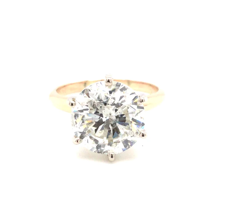 personalized engraved signet ring 14K Yellow Round Brilliant Cut Natural Diamond Solitaire Engagement Ring personalized engraved signet ring 14K Yellow Round Brilliant Cut Natural Diamond Solitaire Engagement Ring