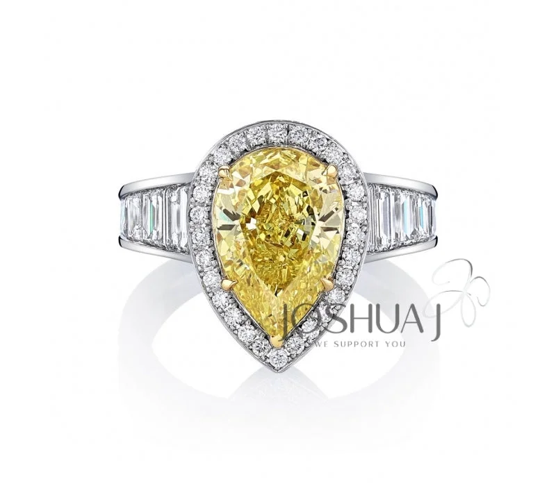 titanium black matte ring Platinum/18K Yellow & White Pear Natural Diamond Halo Engagement Ring titanium black matte ring Platinum/18K Yellow & White Pear Natural Diamond Halo Engagement Ring