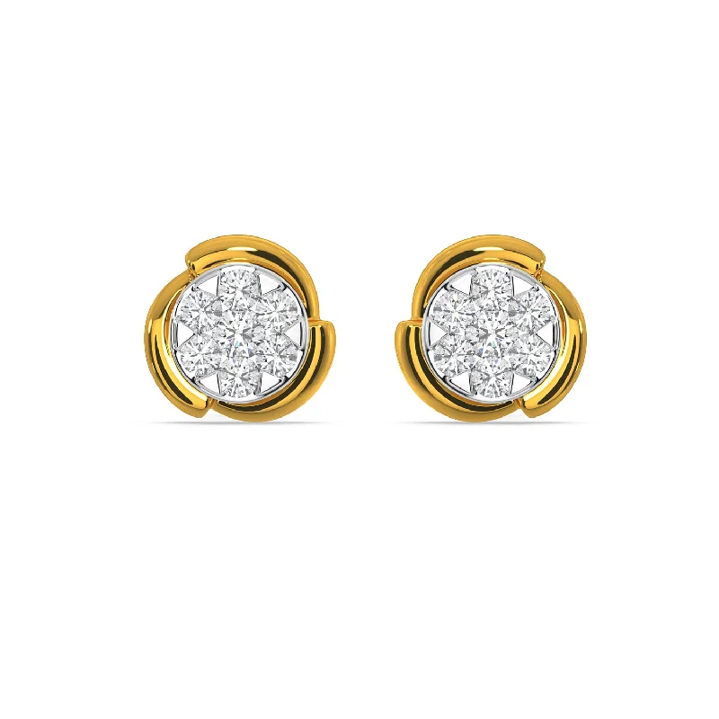 colorful gemstone engagement ring Itzel Earring