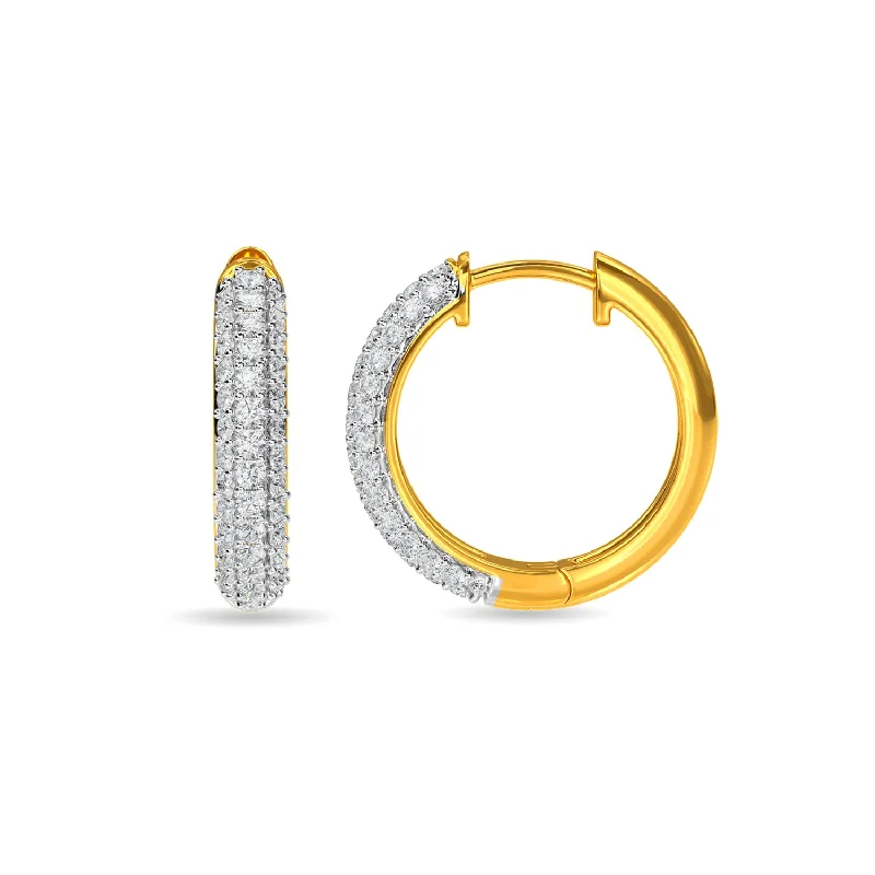 classic wedding set with diamonds Jayella Earring