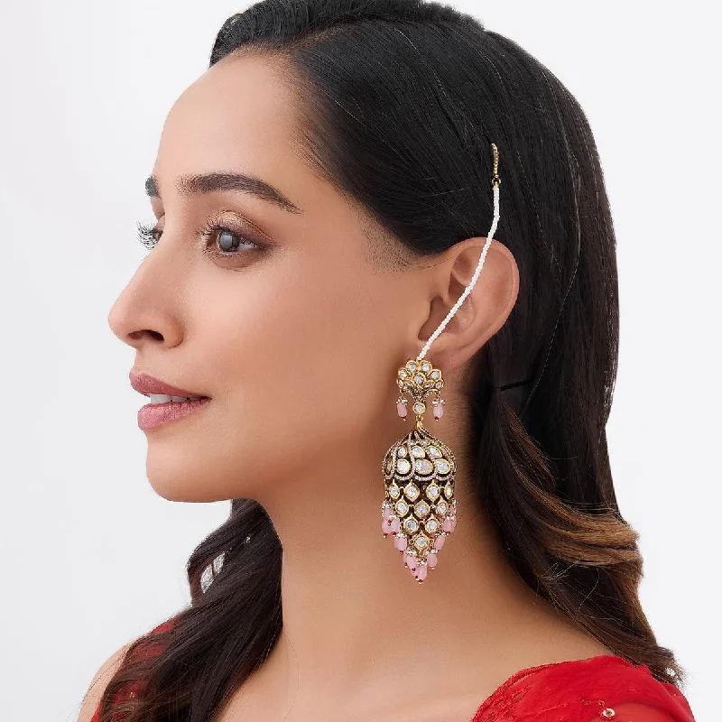 celestial star cluster earrings Kundan Earring 161652