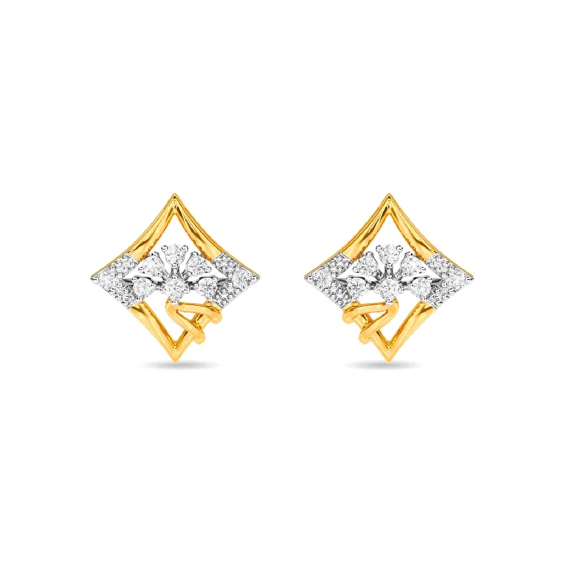 gold engagement ring vintage Manaa Earring