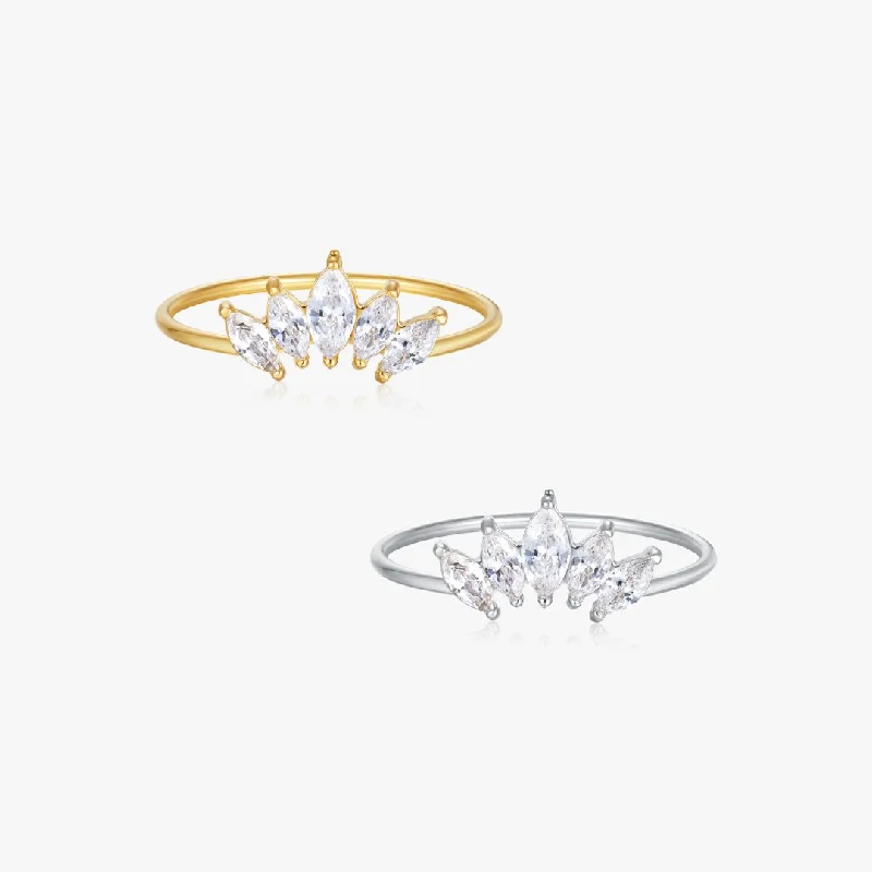 real tourmaline birthstone ring Marquise Gem Ring (Greek Inspired Collection)