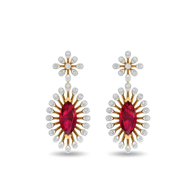 gold wedding band for men Nargis Earrings