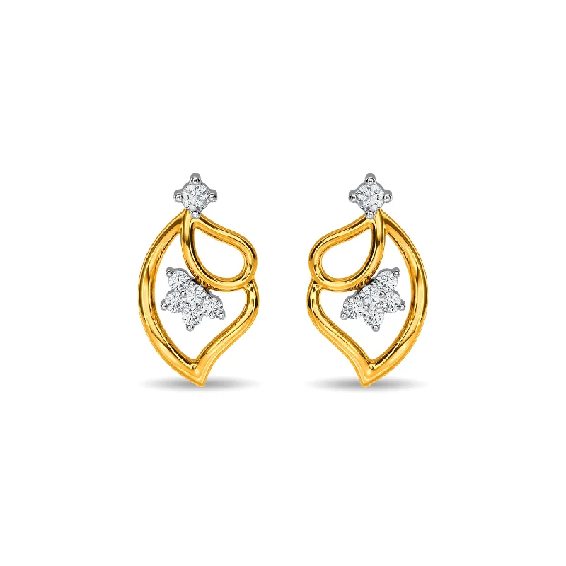 natural jade ring Nieve Earring