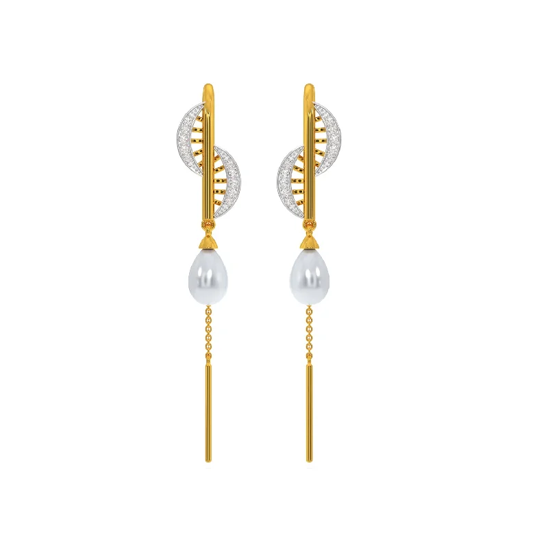 silver hoop earrings small Pacey Earring