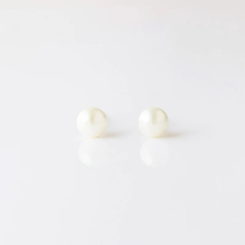 sparkling diamond drop earrings Pearl Stud Earrings