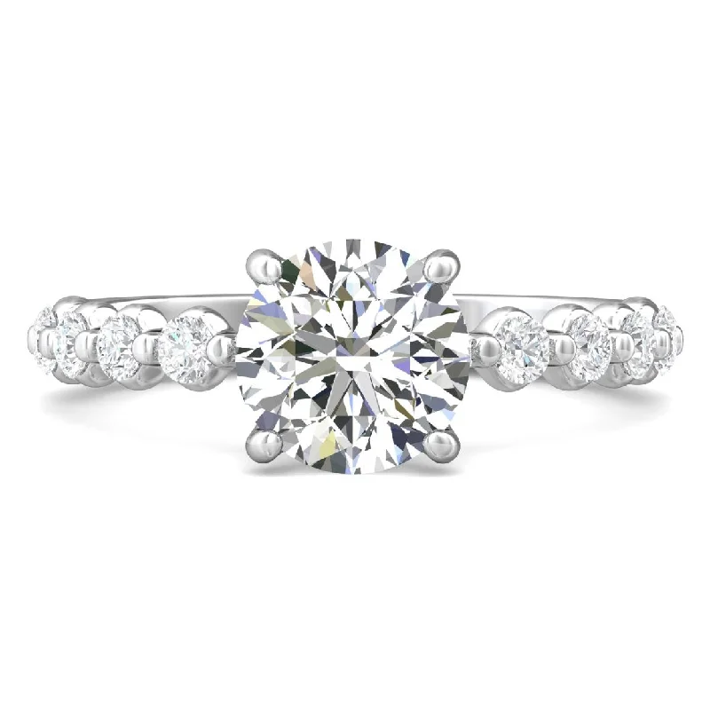 unique blue topaz ring Platinum Round Brilliant Cut Lab Grown Diamond Solitaire Engagement Ring unique blue topaz ring Platinum Round Brilliant Cut Lab Grown Diamond Solitaire Engagement Ring