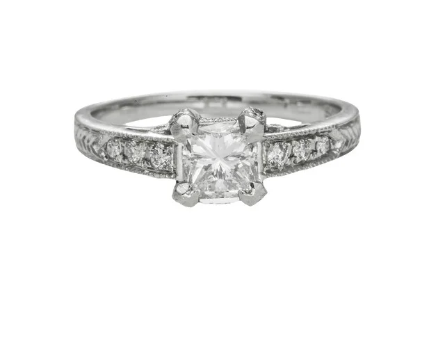 gemstone infinity bracelet PRINCESS CUT DIAMOND RING