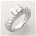 celestial zodiac sign necklace Solitaire Dome Engraved 1 Carat Round Channel Cubic Zirconia 14K White Gold Ring celestial zodiac sign necklace Solitaire Dome Engraved 1 Carat Round Channel Cubic Zirconia 14K White Gold Ring