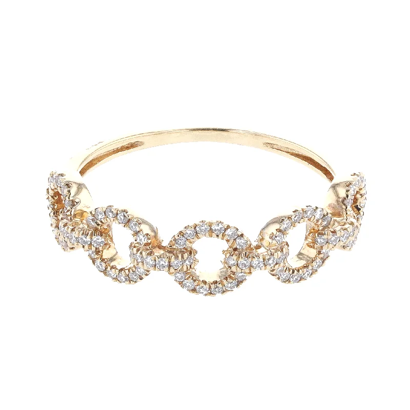 gold initial bracelet personalized "The Nexus" .22 CTTW Diamond Ring 14K Yellow Gold gold initial bracelet personalized "The Nexus" .22 CTTW Diamond Ring 14K Yellow Gold