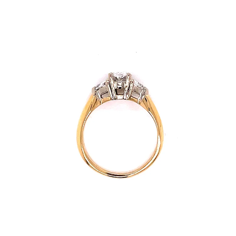 celestial star cluster earrings THREE STONE DIAMOND RING