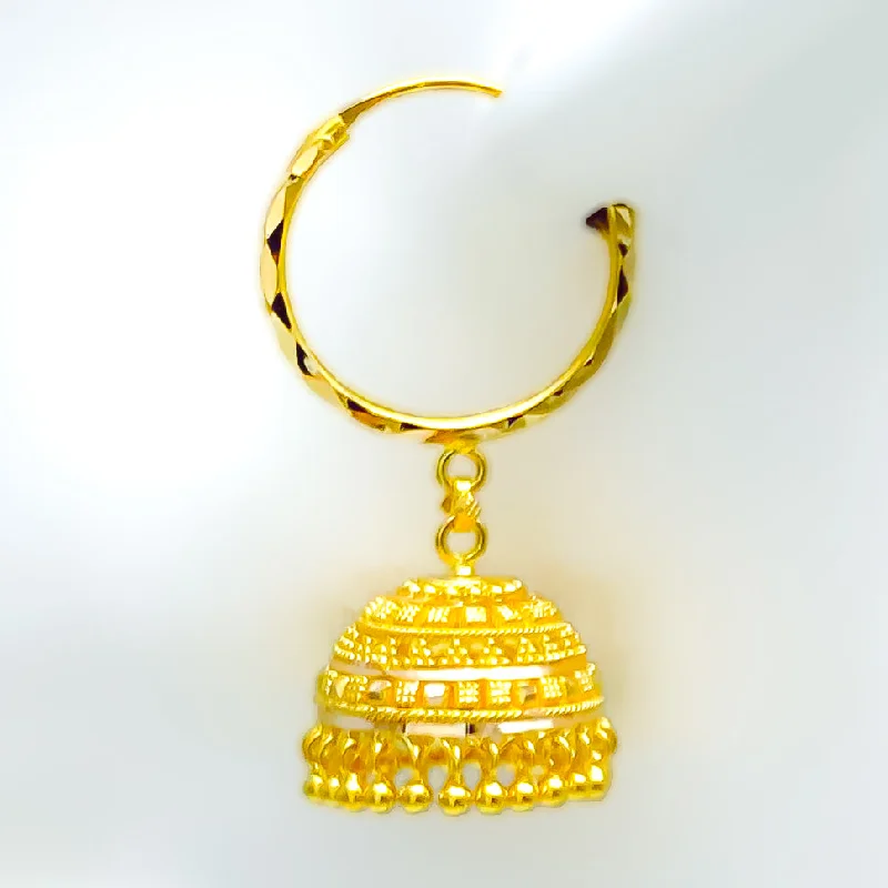 handmade lava stone bracelet Traditional Timeless 22K Gold Jhumki Bali Earrings
