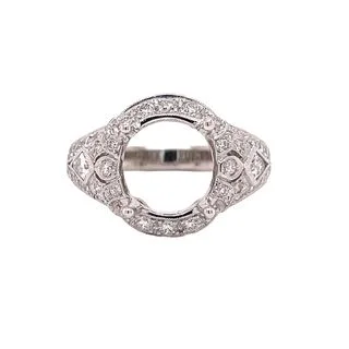 dainty rose gold chain bracelet TWIN LAKES (SEMI-MOUNT)