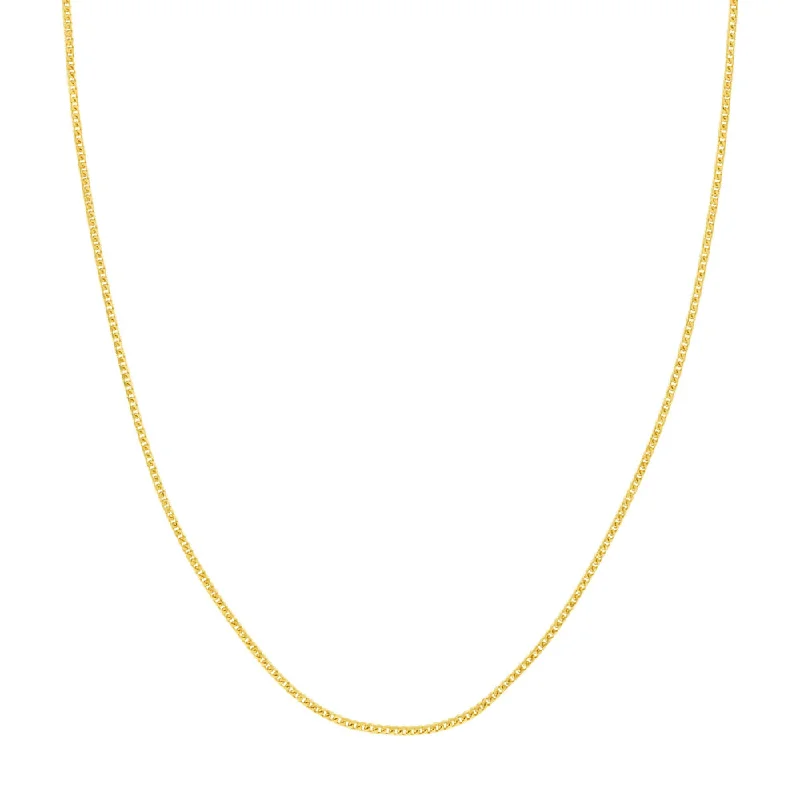 dainty cherry blossom ring 14k Gold 1.55mm Franco Chain