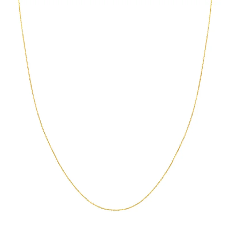 sterling silver arrow ring 14k Gold Diamond-Cut .8mm Cable Chain