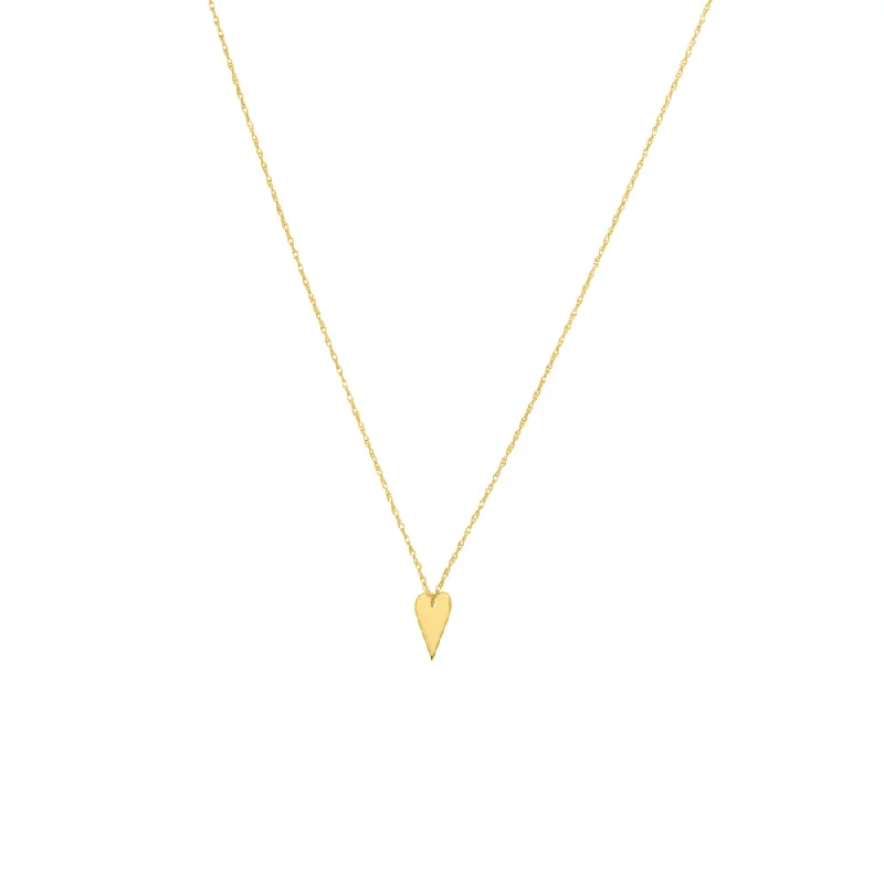 dainty silver hamsa bracelet 14k Gold Heart Pendant Necklace