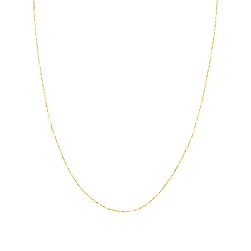 bold gothic skull necklace 14k Yellow Gold Rope Necklace