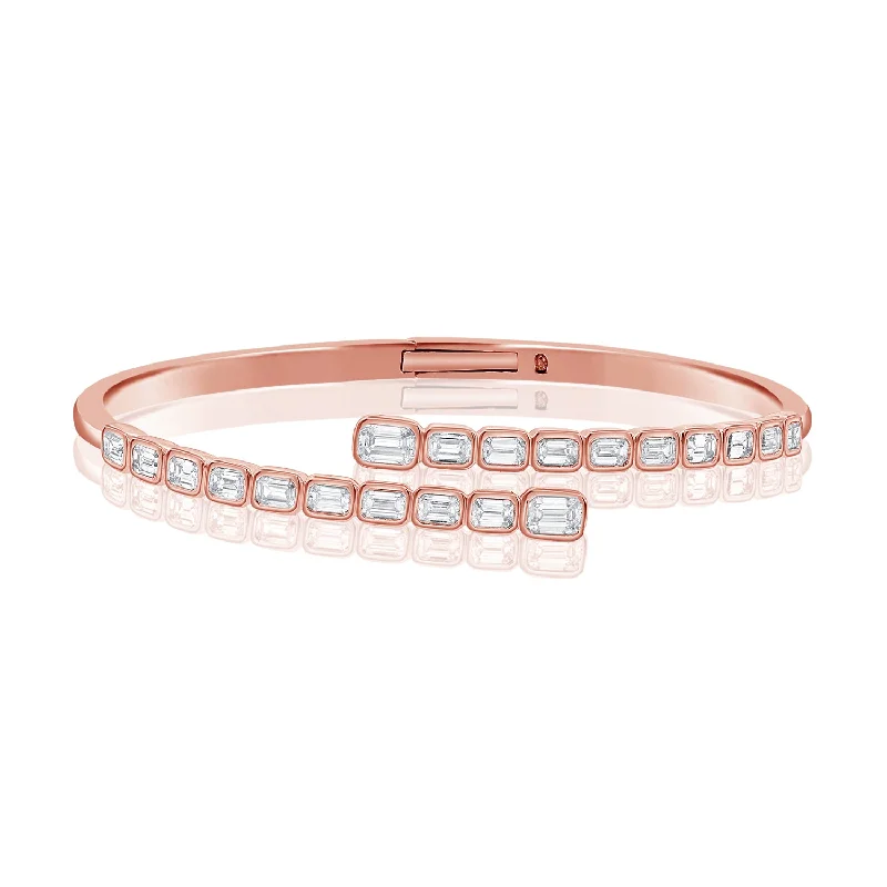 infinity necklace with birthstones 2.31ct Bezel & Channel Set Cuff Bracelet