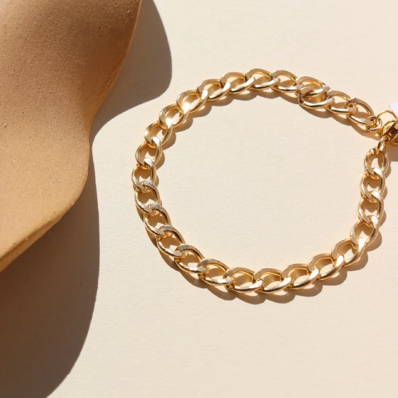 personalized couples necklace gold Alexandra Bracelet
