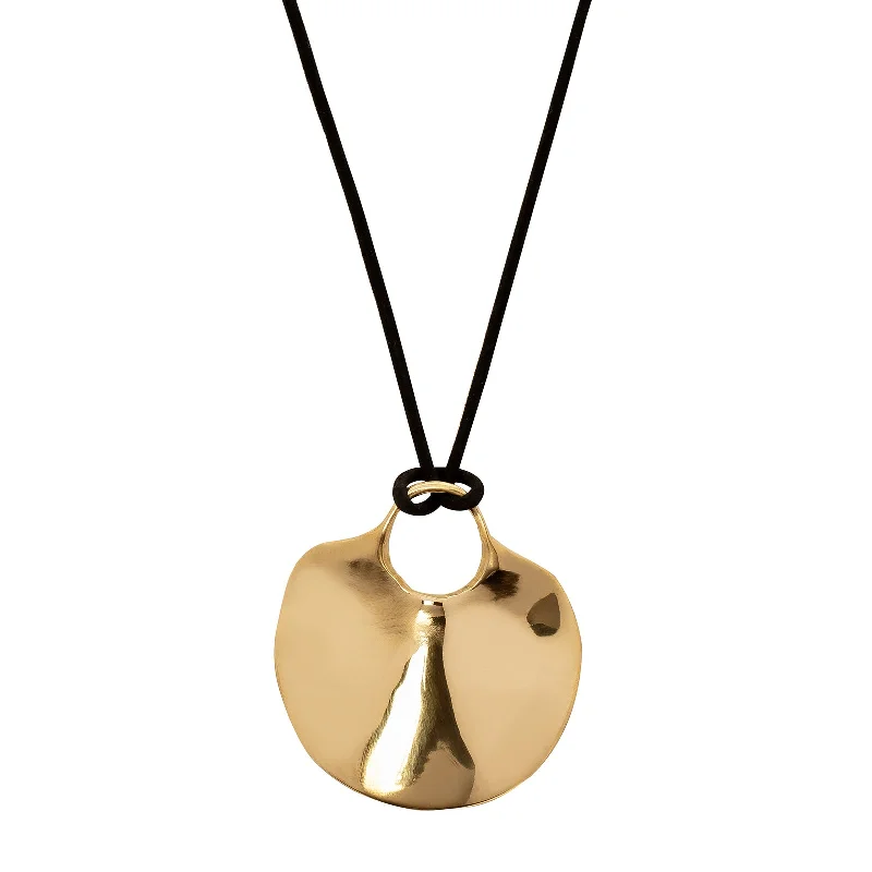 hypoallergenic earrings for sensitive ears Tamoko Necklace - Brass