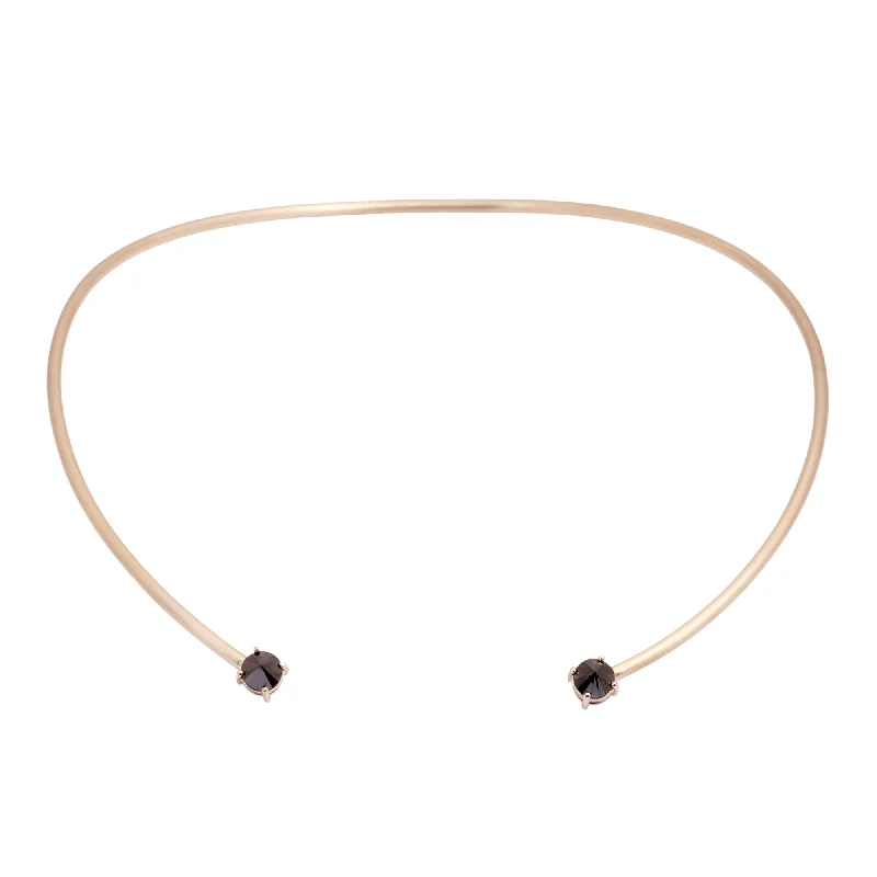 black opal engagement ring White Gold Choker