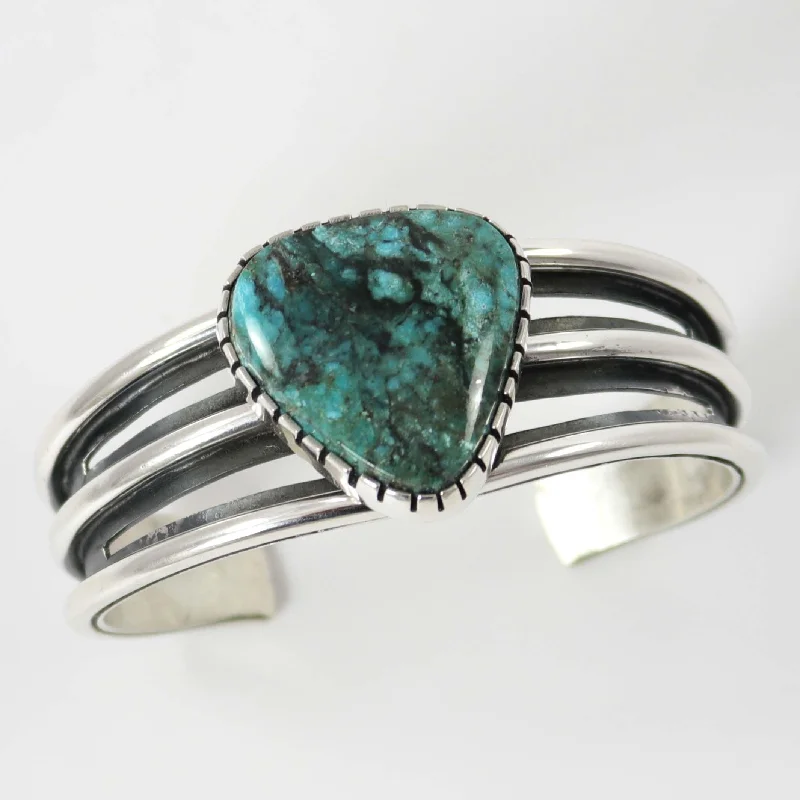 sapphire princess cut ring Blue Diamond Turquoise Cuff