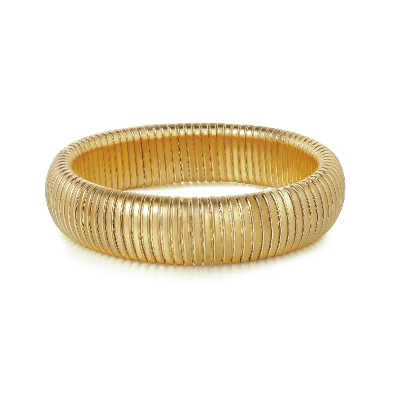 gold daisy stud earrings Veronica Bracelet - 15mm