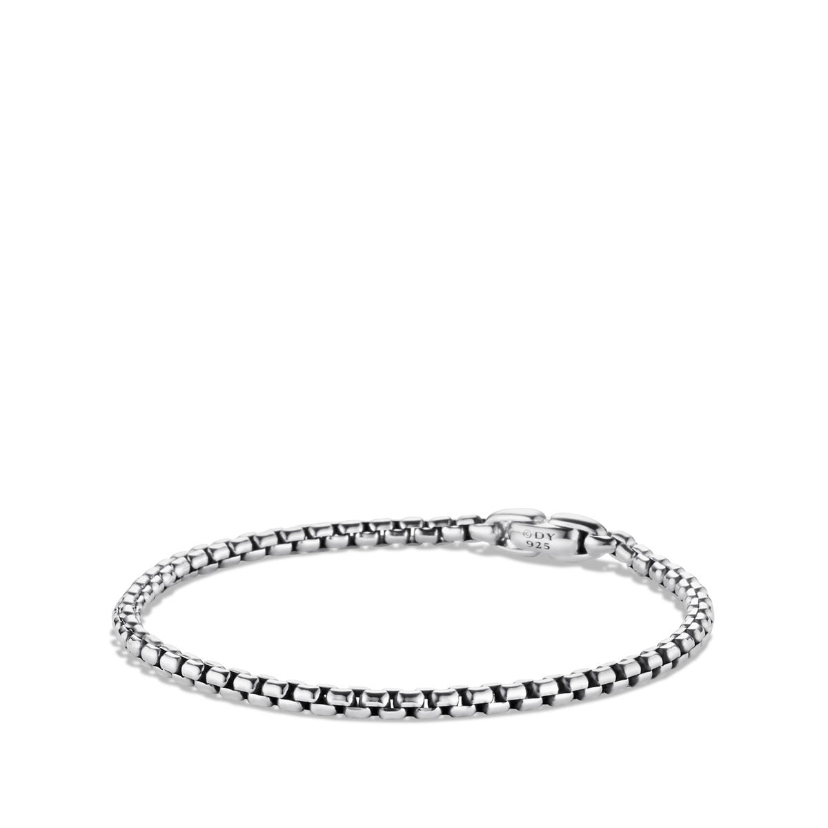 sterling silver arrow ring David Yurman 3.6mm Box Chain Bracelet