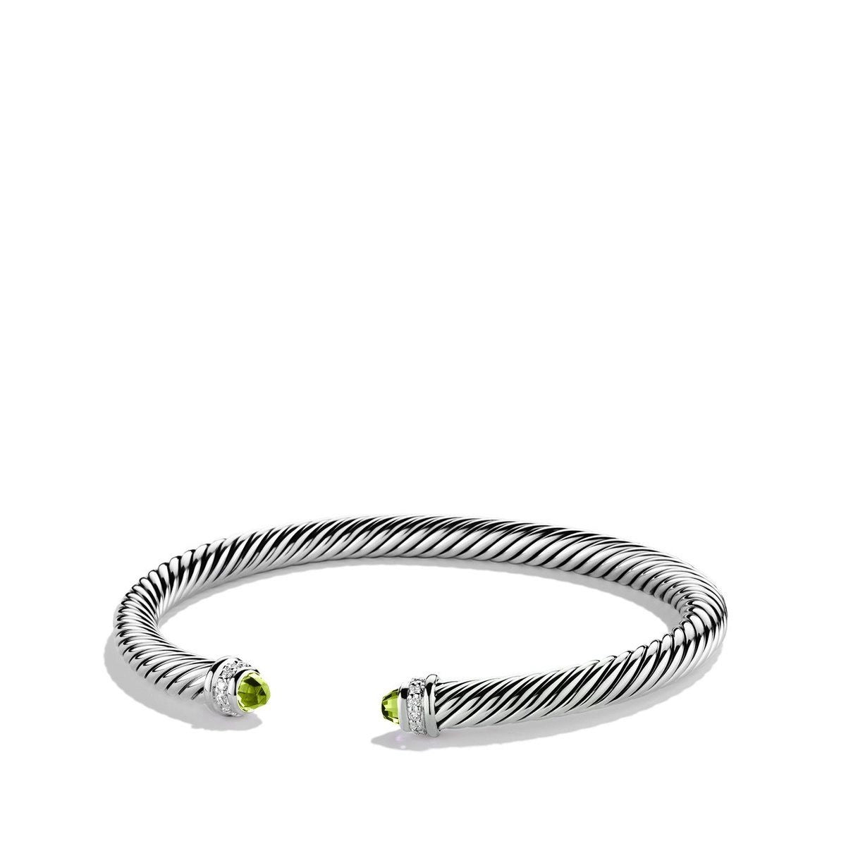 celestial moon and stars ring David Yurman 5mm Classic Cable Bracelet