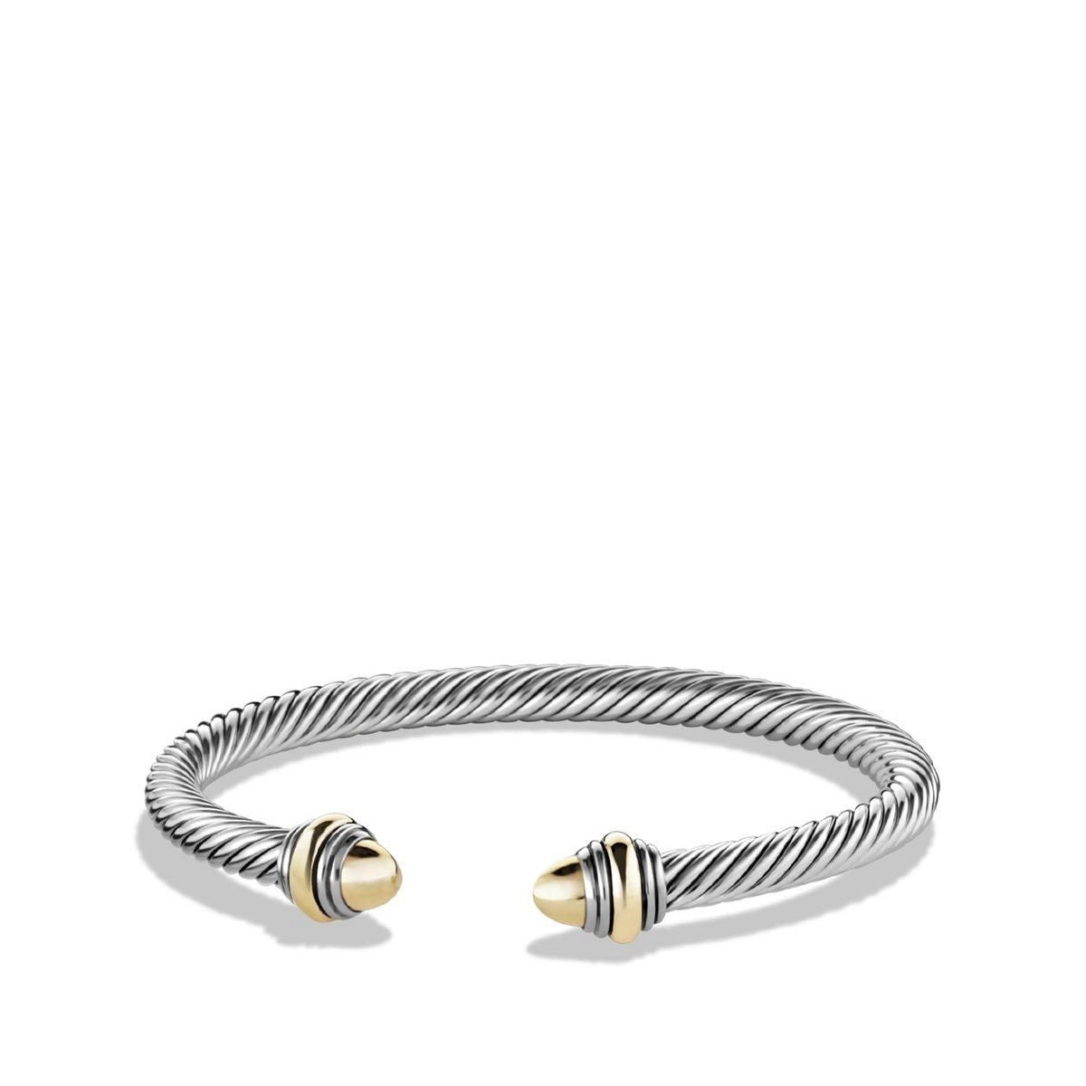 minimalist black pearl necklace David Yurman 5mm Classic Cable Bracelet