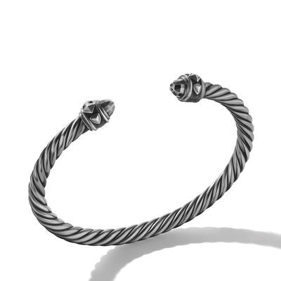emerald-cut ruby eternity ring David Yurman 5mm Renaissance Cable Bracelet