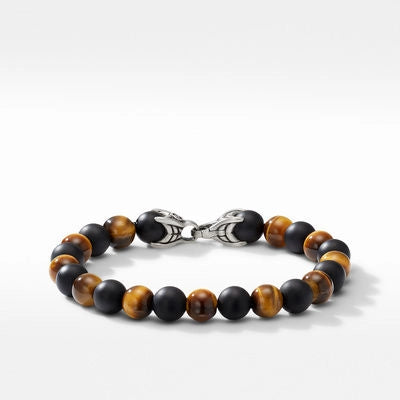 celestial lunar eclipse pendant David Yurman 8mm Bead Bracelet