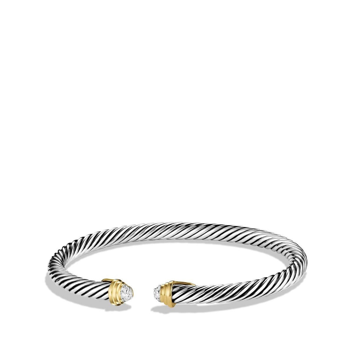 gold-plated figaro chain David Yurman Cable Kids Bracelet