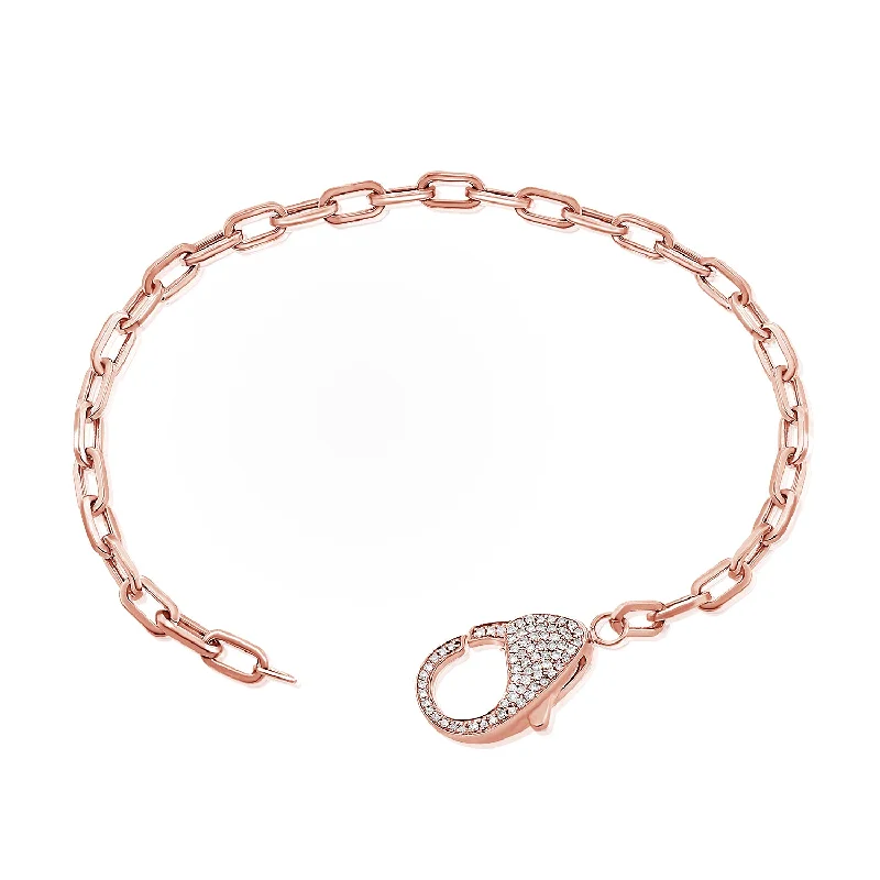gold and turquoise statement ring Diamond Link Bracelet available in 14K Gold