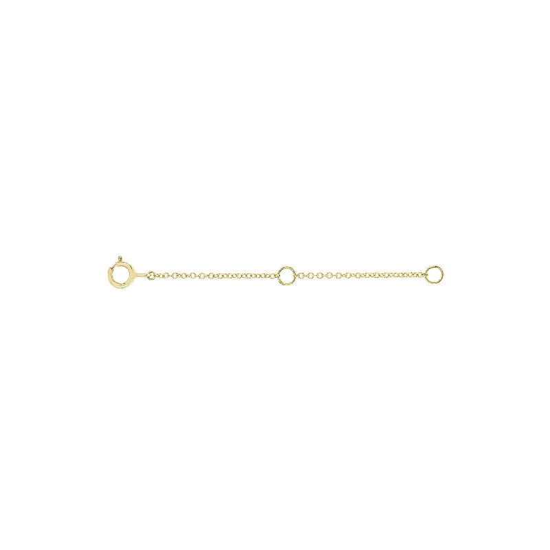 classic tennis bracelet white gold 2" Chain Extender - Yellow Gold