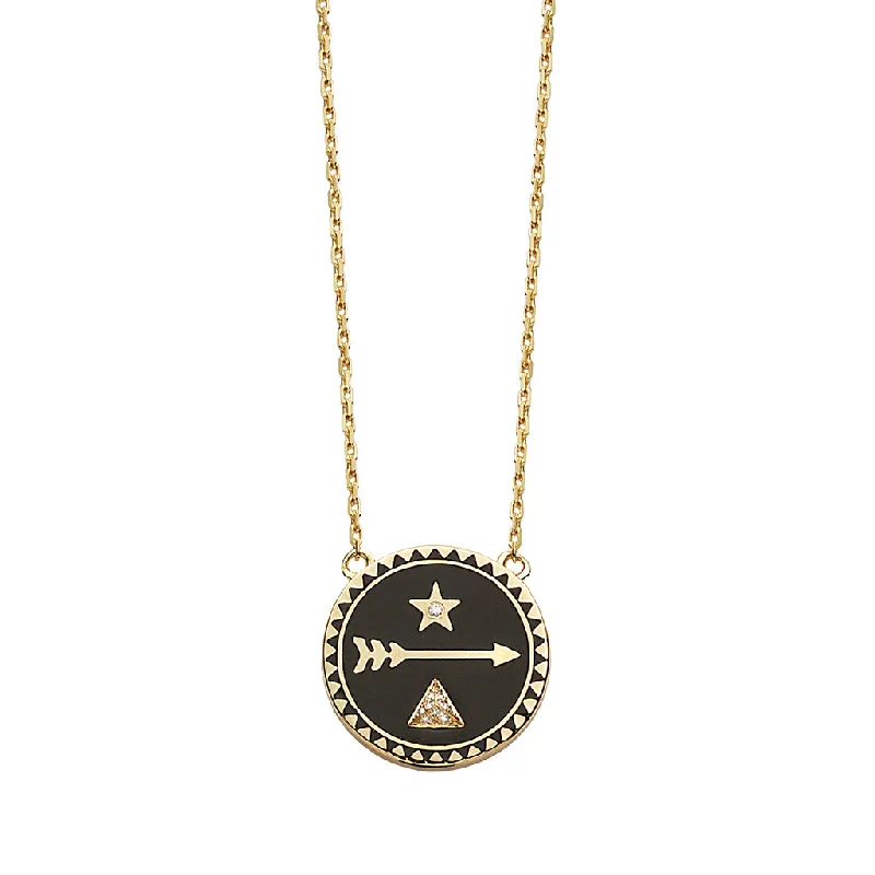 dainty chain bracelet layered Dream Enamel Necklace