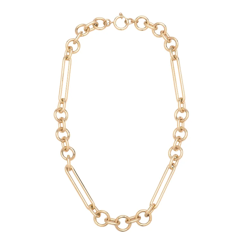 celestial moon and stars ring Mixed Oversized Clip Choker